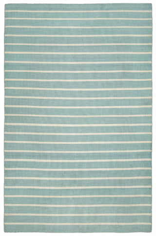 Trans Ocean Sorrento Pinstripe Blue Area Rug main image