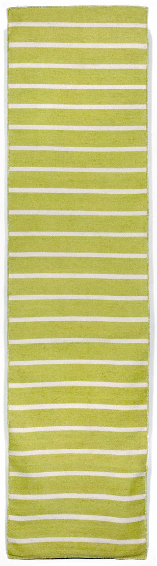 Trans Ocean Sorrento Pinstripe Green Area Rug Main