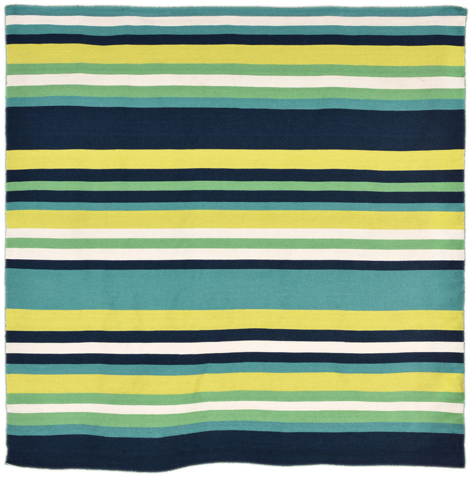 Trans Ocean Sorrento Tribeca Green Area Rug 8' 0'' Square