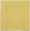 Trans Ocean Sorrento Pinstripe Yellow Area Rug 8' 0'' Square