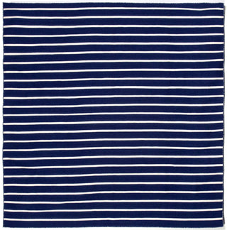 Trans Ocean Sorrento Pinstripe Navy Area Rug Main