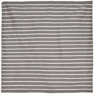 Trans Ocean Sorrento Pinstripe Grey Area Rug Main