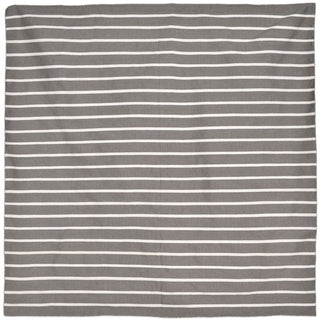 Trans Ocean Sorrento Pinstripe Grey Area Rug by Liora Manne