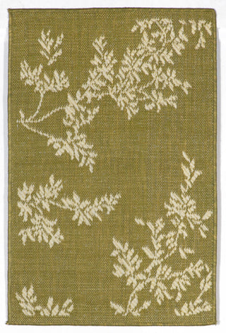 Trans Ocean Terrace Vine Green Area Rug Main