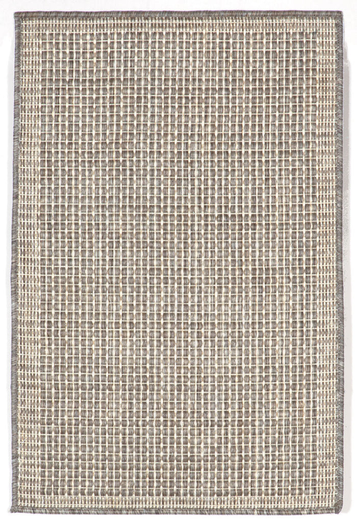 Trans Ocean Terrace Texture Silver Area Rug 1' 11'' X 2' 11''