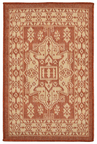 Trans Ocean Terrace Kilim Rust Area Rug Main