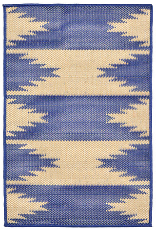 Trans Ocean Terrace Taos Blue Area Rug Main