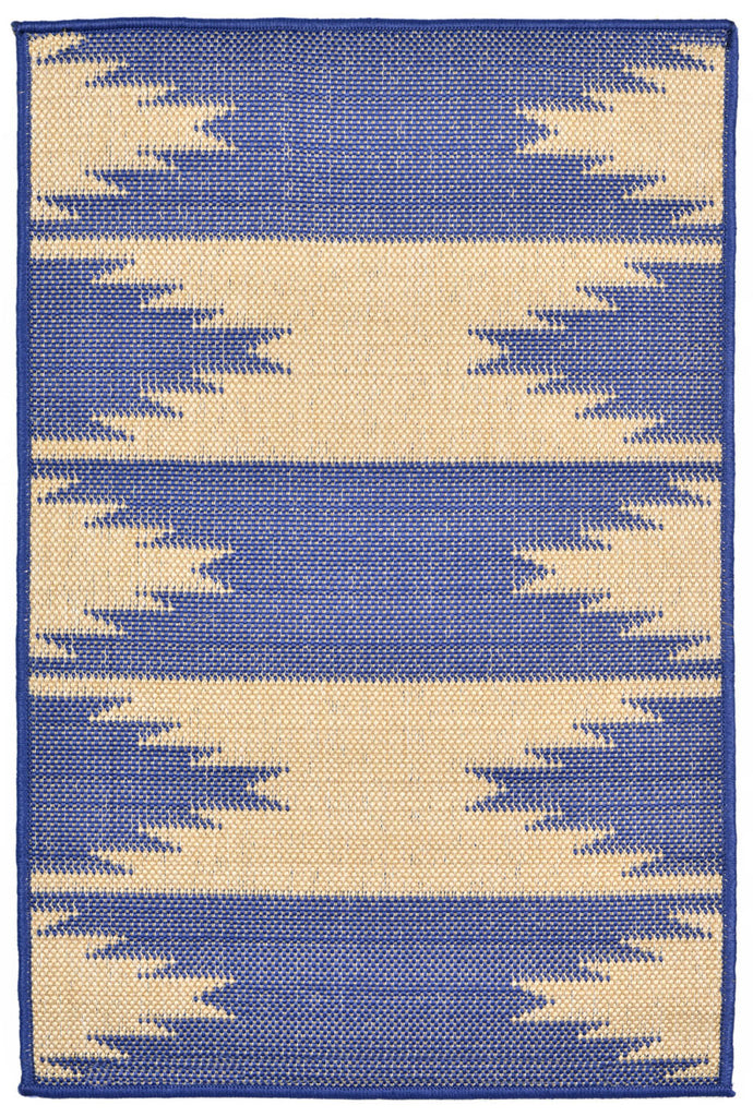 Trans Ocean Terrace Taos Blue Area Rug by Liora Manne