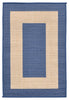 Trans Ocean Terrace Border Blue Area Rug 1' 11'' X 2' 11''
