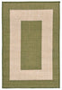 Trans Ocean Terrace Border Green Area Rug 1' 11'' X 2' 11''