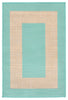 Trans Ocean Terrace Border Turquoise Area Rug by Liora Manne