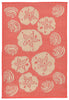 Trans Ocean Terrace Shell Toss Orange Area Rug 1' 11'' X 2' 11''
