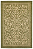 Trans Ocean Terrace Scroll Vine Green Area Rug by Liora Manne
