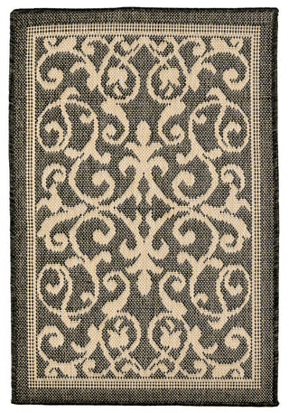 Trans Ocean Terrace Scroll Vine Grey Area Rug by Liora Manne