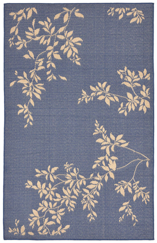 Trans Ocean Terrace Vine Blue Area Rug main image