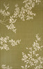 Trans Ocean Terrace Vine Green Area Rug 4' 10'' X 7' 6''