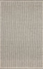 Trans Ocean Terrace Texture Silver Area Rug 4' 10'' X 7' 6''