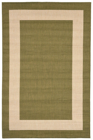 Trans Ocean Terrace Border Green Area Rug main image