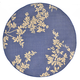 Trans Ocean Terrace Vine Blue Area Rug Main