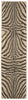 Trans Ocean Terrace Zebra Grey Area Rug 1'11'' X 7'6'' Runner