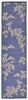 Trans Ocean Terrace Vine Blue Area Rug 1'11'' X 7'6'' Runner