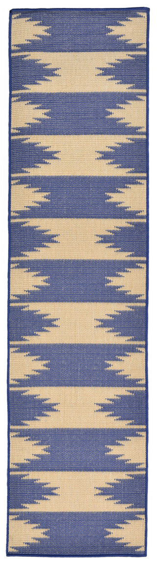 Trans Ocean Terrace Taos Blue Area Rug Main