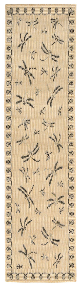 Trans Ocean Terrace Dragonfly Grey Area Rug by Liora Manne 1'11'' X 7'6'' Runner