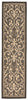Trans Ocean Terrace Scroll Vine Grey Area Rug 1'11'' X 7'6'' Runner