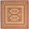 Trans Ocean Terrace Kilim Rust Area Rug 7' 10'' Square