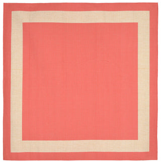 Trans Ocean Terrace Border Orange Area Rug Main