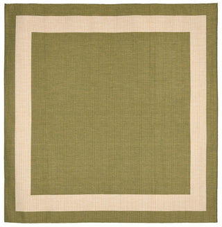 Trans Ocean Terrace Border Green Area Rug Main