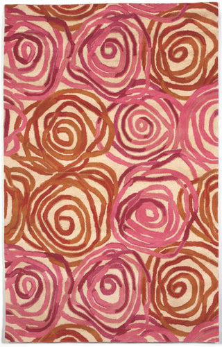 Trans Ocean Tivoli Rambling Rose Pink Area Rug main image