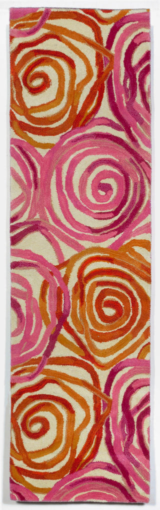 Trans Ocean Tivoli Rambling Rose Pink Area Rug Main