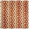 Trans Ocean Visions II Ikat Diamonds Red Area Rug Main