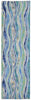 Trans Ocean Visions III Wave Blue Area Rug Main