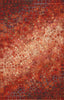 Trans Ocean Visions V Arch Tile Red Area Rug 3' 6'' X 5' 6''