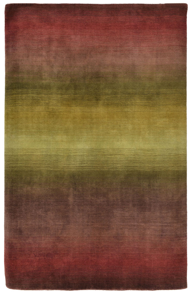 Trans Ocean Vienna Ombre Burgundy Area Rug main image