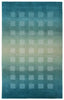 Trans Ocean Vienna Ombre Boxes Blue Area Rug 5' 0'' X 8' 0''
