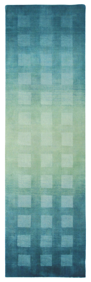 Trans Ocean Vienna Ombre Boxes Blue Area Rug Main