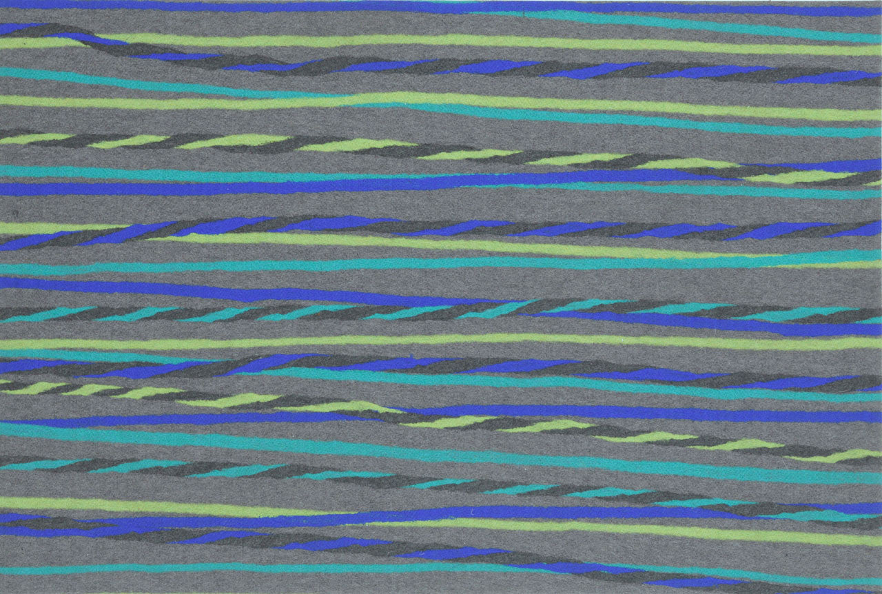 Trans Ocean Visions II Twist Stripe Grey Area Rug main image