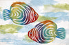 Trans Ocean Visions IV Rainbow Fish Green Area Rug main image