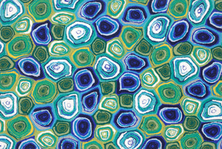 Trans Ocean Visions IV Murano Swirl Blue Area Rug main image