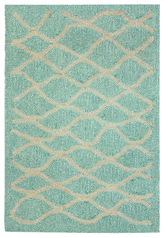 Trans Ocean Wooster Twist Blue Area Rug Main