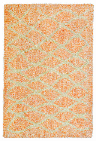 Trans Ocean Wooster Twist Orange Area Rug Main