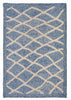 Trans Ocean Wooster Twist Blue Area Rug Main