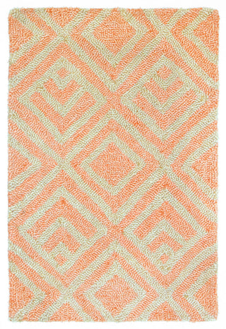 Trans Ocean Wooster Kuba Orange Area Rug Main