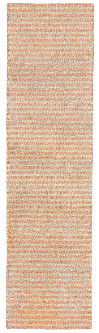 Trans Ocean Wooster Stripes Orange Area Rug 2'0'' X 8'0'' Runner