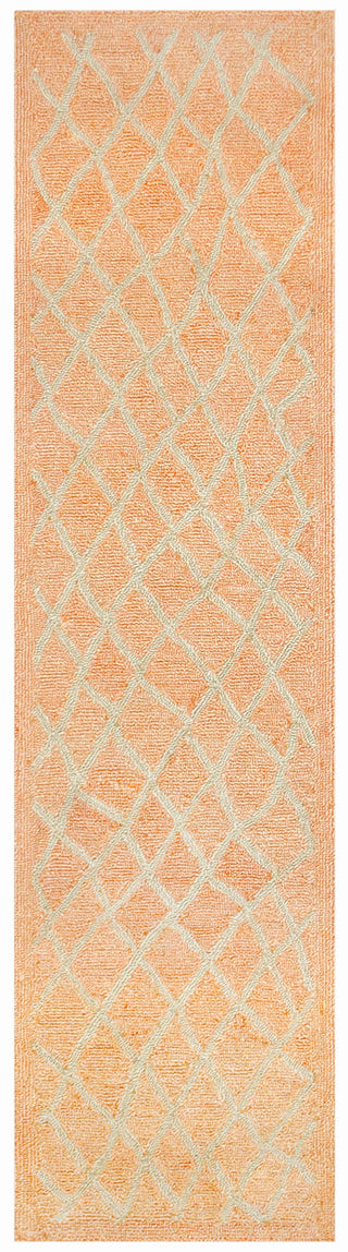 Trans Ocean Wooster Twist Orange Area Rug 2'0'' X 8'0'' Runner