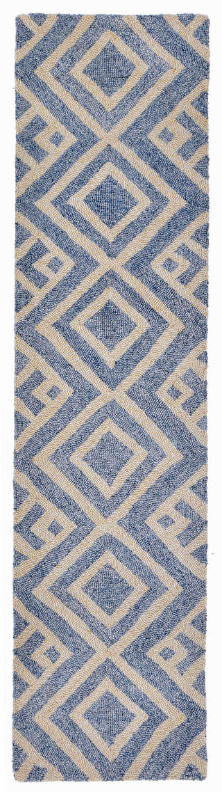 Trans Ocean Wooster Kuba Blue Area Rug Main