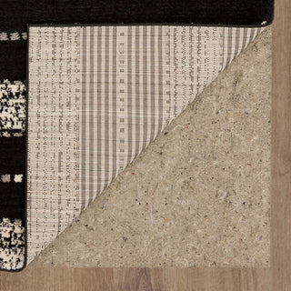 Karastan Traverse Lanes Charcoal Area Rug by Bobby Berk Back Image